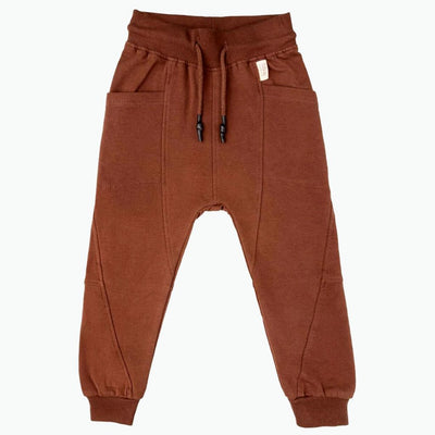 Brúnar Barna Jogging Buxur Alvar Maia