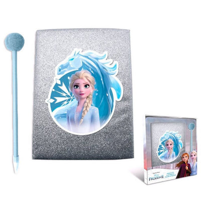 Frozen 2 Glimmer Dagbók & Penni